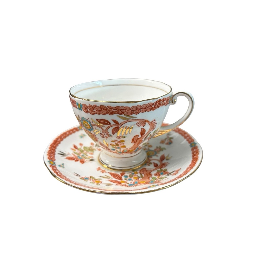 Royal Standard Old Bow Fine Bone China Tea Cup Saucer England